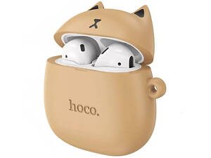 Бездротові TWS навушники Hoco EW45 Caramel Cat