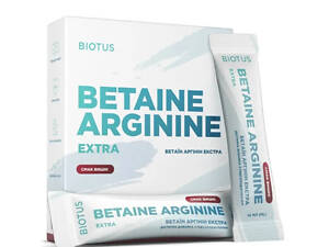 Бетаїн Аргінін Biotus Betaine Arginine Extra 10 саші вишня