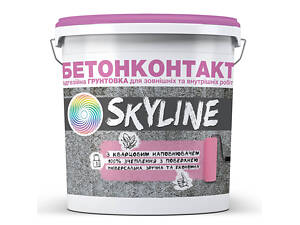 Бетонконтакт адгезійна ґрунтовка SkyLine 14 кг Рожевий