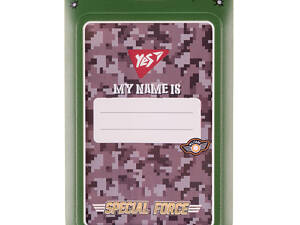 Бейдж вертикальний YES Military 940318 11х7 см