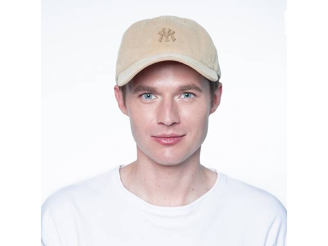 Бейсболка унисекс GLENN 197-442М LuckyLOOK One Size Бежевый - Фото 3