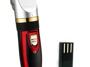 Бездротова машинка для стрижки волосся з двома акумуляторами Gemei GM 550