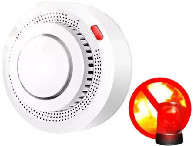 Бездротовий датчик диму з сиреною WiFi XPRO G-03 (234575778_428) - Фото 1