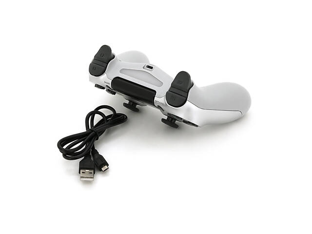 Бездротовий геймпад для PS4 SONY Wireless DUALSHOCK 4 (Silver), 3.7V, 500mAh - Фото 4