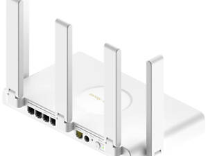 Бездротовий Wi-Fi 6 маршрутизатор серії Ruijie Reyee RG-EW3000GX, 2x порту WAN, 240×130×32 мм