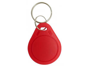 Безконтактний брелок ID Em-Marine 125 КГц (TK4100) колір червоний