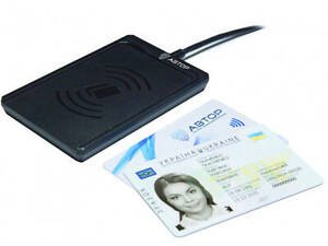 Безконтактний карт-рідер Автор Бесконтактний КР-382, USB для ID-паспорта (КР-382)