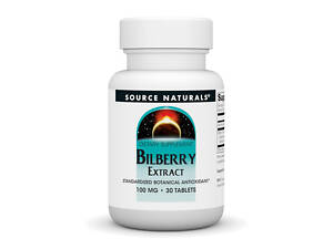 Екстракт чорниці 100 мг - 30 таблеток