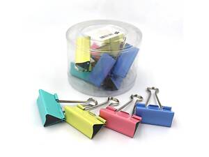 Биндер 51 мм цветная пастель 5235-51