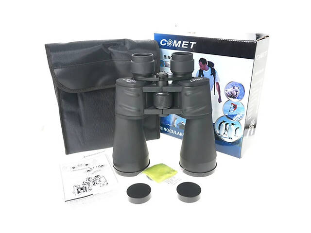 Бінокль Comet AXP101 (10x60) чорний, в чохлі - Фото 8