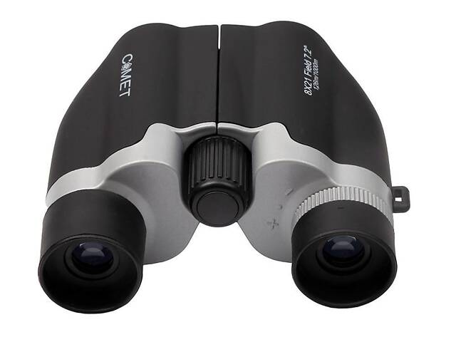 Бінокль Comet Pro Pocket LR-083 (8X21), чорний, в чохлі - Фото 2