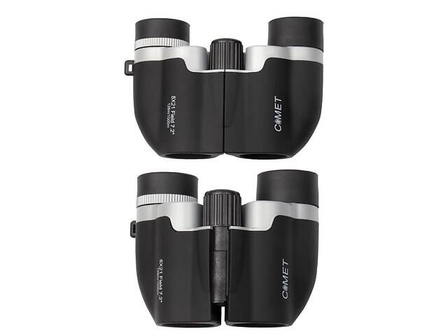 Бінокль Comet Pro Pocket LR-083 (8X21), чорний, в чохлі - Фото 8