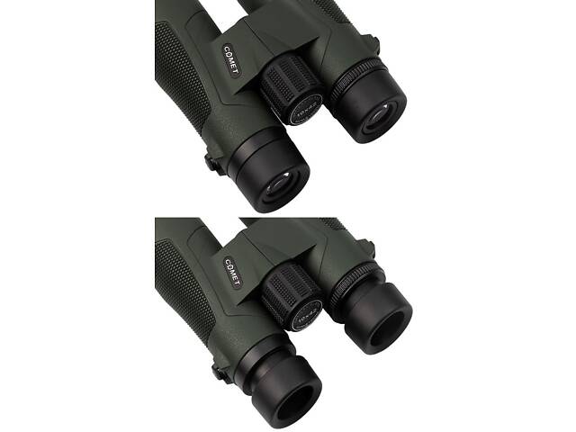 Бінокль Comet W13 (10x42A) waterproof, зелений, в чохлі - Фото 7
