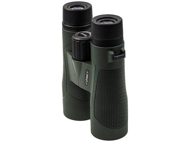 Бінокль Comet W13 (10x42A) waterproof, зелений, в чохлі - Фото 4