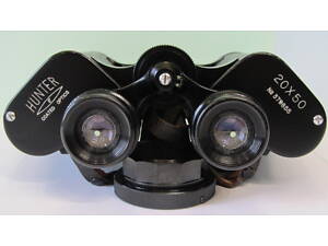 Бинокль дальнобойный призменный HUNTER 20х50 COATED OPTICS-Made in WEST GERMANY.Люкс !!!