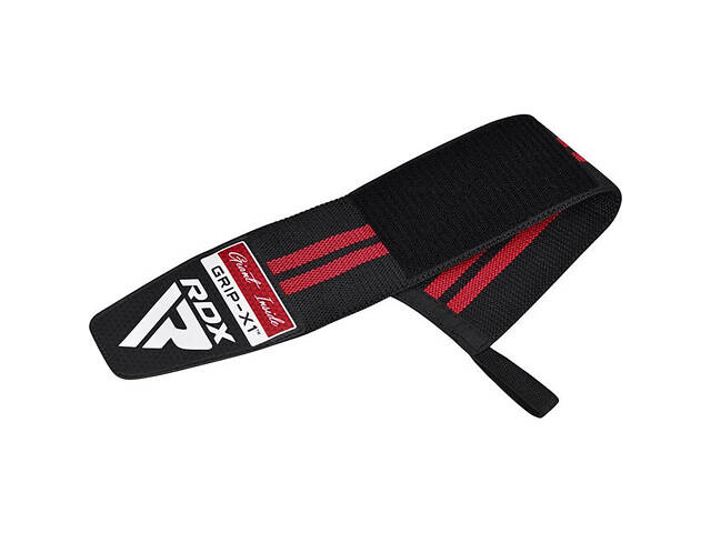 Бинти для зап'ясть (кистьові бинти) RDX GYM WRIST WRAP R11 BLACK/RED - Фото 3