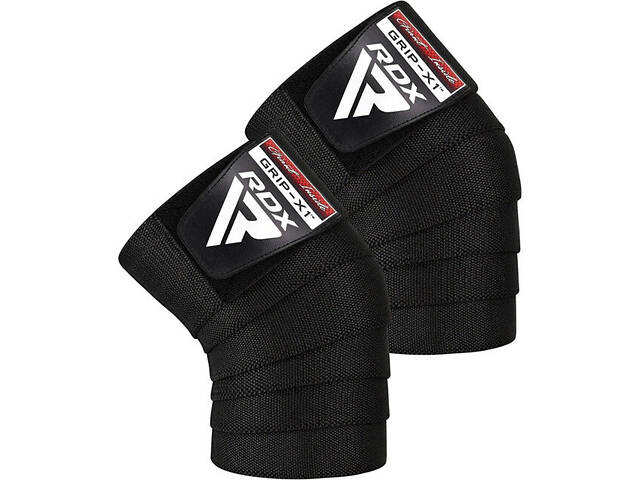 Бинти на коліна RDX K1 GYM Knee Wraps Full Black