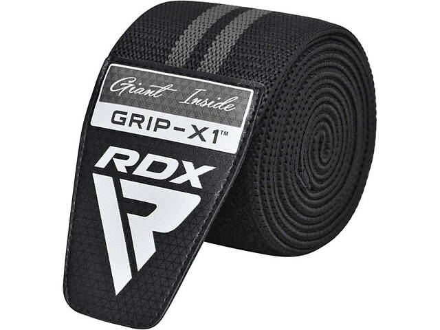 Бинти на коліна RDX KR11 GYM Knee Wrap Black/Grey - Фото 4