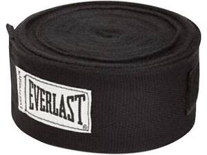 Бинти для боксу Everlast PRO STYLE HAND WRAPS 180 X2 Чорний 180 (457,2 см) (722301-71-8)