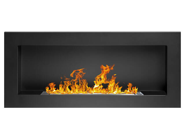 Биокамин GMT 900х400х120 BLACK MAT - Фото 1