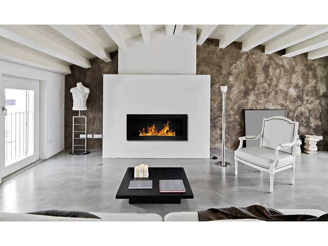 Биокамин GMT 900х400х120 BLACK MAT - Фото 5