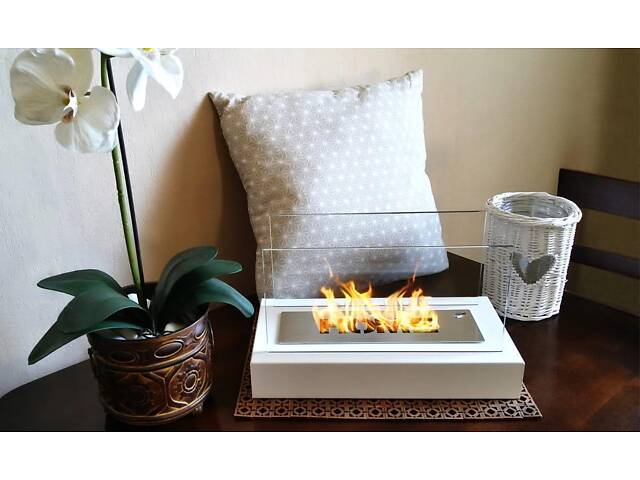 Біокамін GMT Home 360x220x180 WHITE - Фото 5