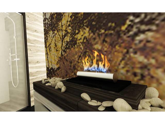 Біокамін GMT Stainless 360х66х151 Black - Фото 4