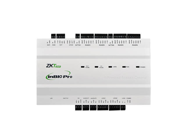 Биометрический контроллер для 2 дверей ZKTeco inBio260 Pro - Фото NaN