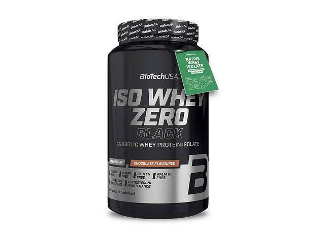 BioTech Iso Whey Zero Black (908 g, vanilla) - Фото 1