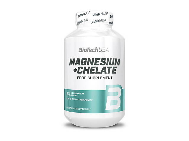 BioTech Magnesium + Chelate (60 caps) - Фото 1