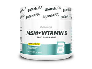 BioTech MSM + Vitamin C (150 g, lemon)