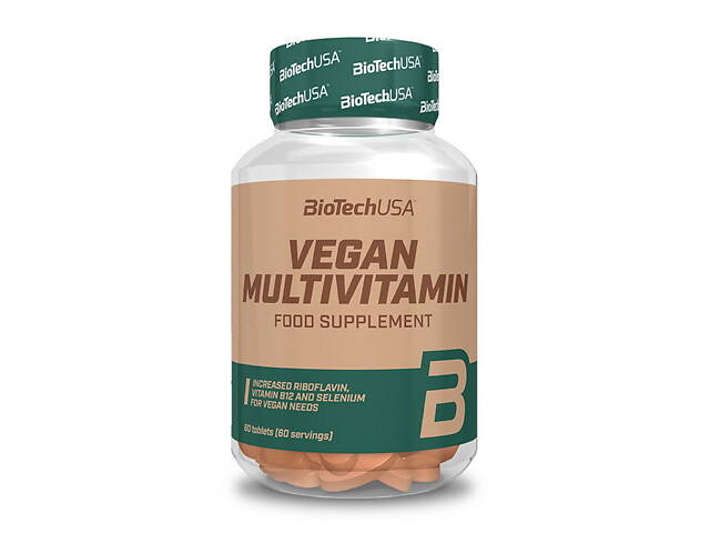 BioTech Vegan Multivitamin (60 tab) - Фото 1