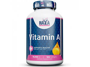 Вітамін A Haya Labs Vitamin A 10,000 IU 100softgels