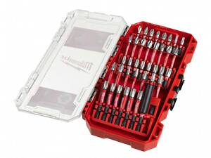Біти Milwaukee Shockwave, набір 38шт, сталь, кейс (4932492009)