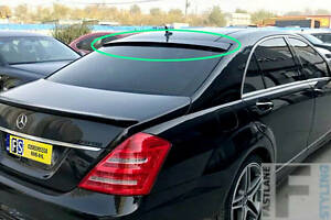 Бленда на скло (ABS, під фарбування) для Mercedes S-сlass W221