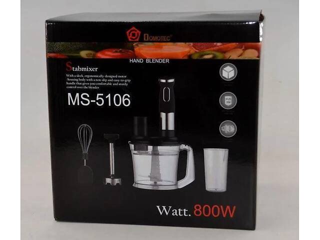 Блендер 5 в 1 Domotec MS 5106 - Фото 5