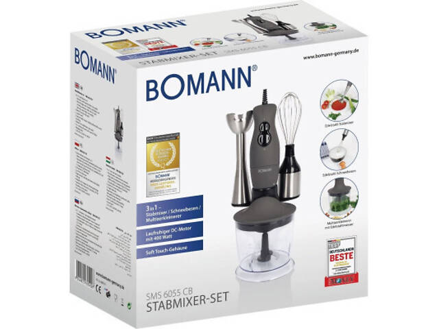 Блендер Bomann SMS 6055 СВ (SMS6055СВ) - Фото 2