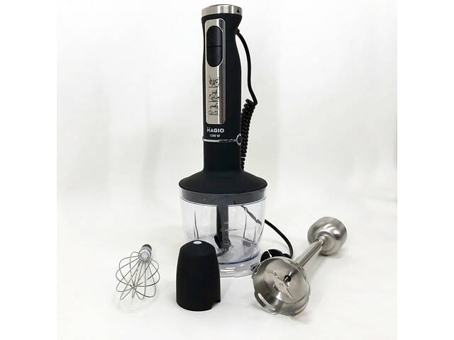 Блендер-подрібнювач занурювальний MAGIO MG-644 1200 Вт, блендер для дому, блендер для кухні, електричний - Фото 6
