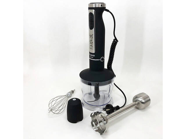 Блендер-подрібнювач занурювальний MAGIO MG-644 1200 Вт, блендер для дому, блендер для кухні, електричний - Фото 8
