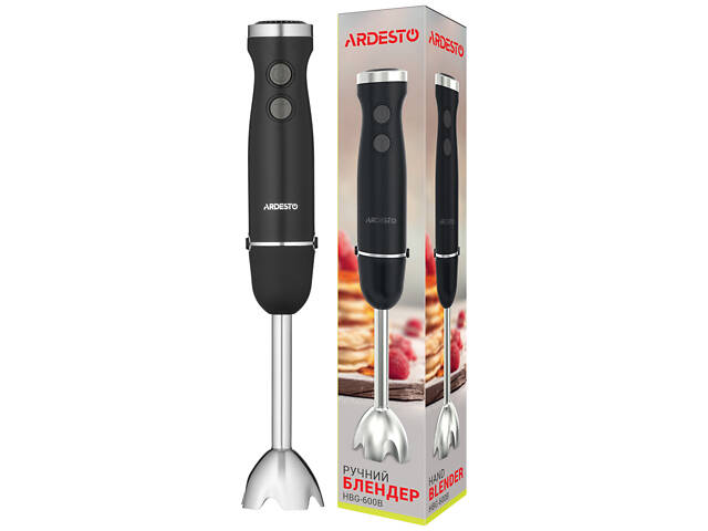 Блендер занурювальний Ardesto HBG-600B 600 Вт чорний - Фото 8