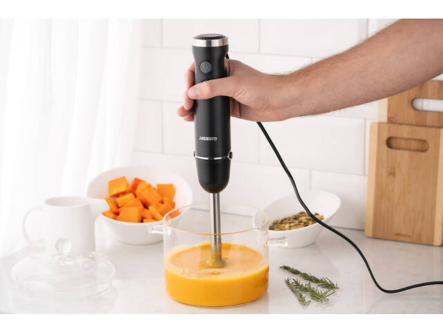Блендер занурювальний Ardesto HBG-600B 600 Вт чорний - Фото 9