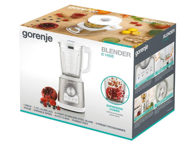 Блендер стаціонарний GORENJE B1400E (738519) - Фото 9