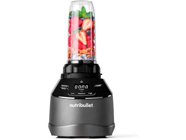 Блендер стаціонарний Nutribullet Triple Prep System NBF580B 1500 Вт чорний - Фото 4