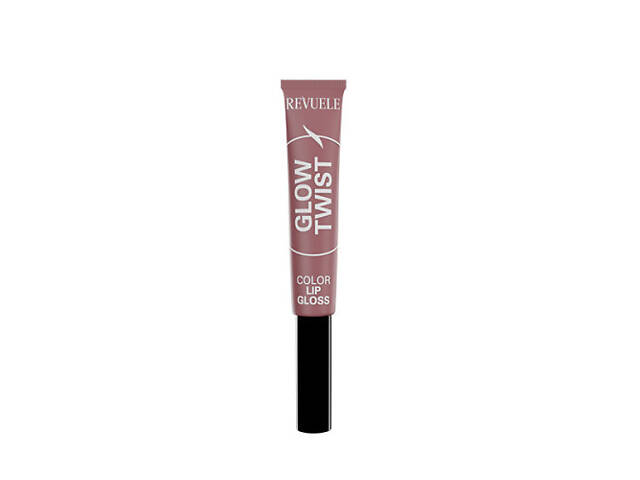 Блеск для губ жидкий Revuele Glow Twist тон 05 Розово-коричневый, 9 мл