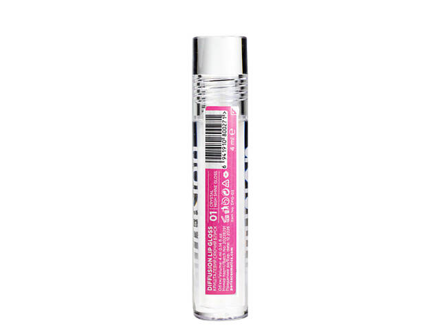 Блеск для губ Parisa Cosmetics Diffusion c голографическим эффектом DFG-03, 01 Розовый - Фото 3