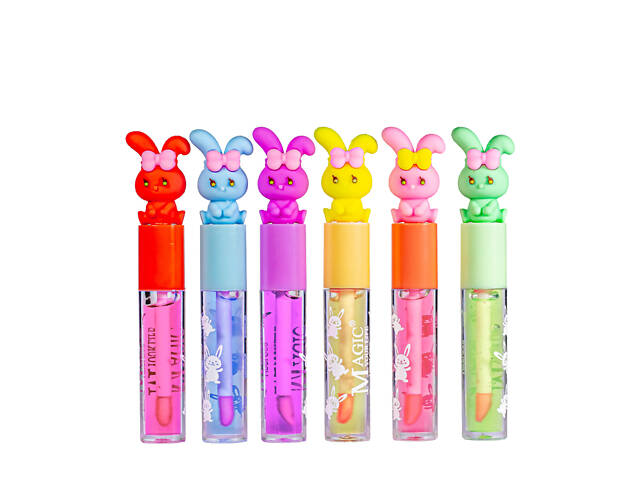 Блеск для губ проявляющийся Magic Your Life Lip Gloss LC946 6 шт - Фото 1