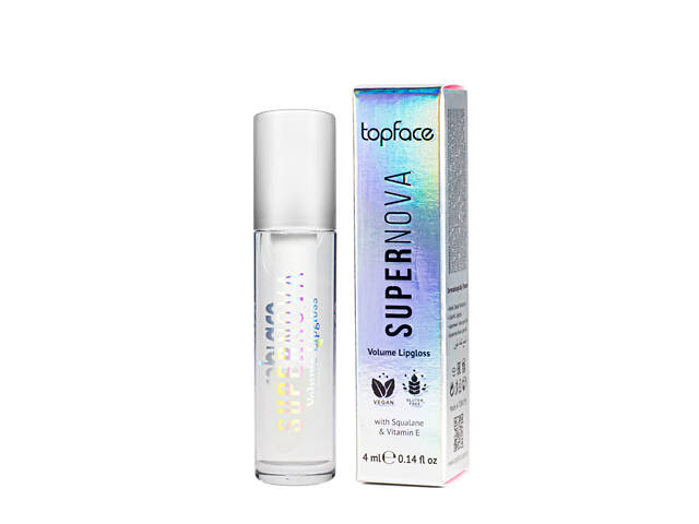 Блеск для губ прозорий TopFace Supernova Volume Lipgloss PT209 № 00