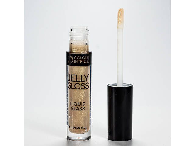 Блеск для губ с шиммером Colour Intense Jelly Gloss LG-131 № 02 Бежевый - Фото 3