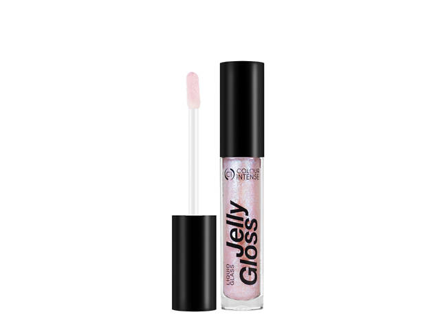 Блеск для губ с шиммером Colour Intense Jelly Gloss LG-131 № 018 Светло-розовый с голубым блеском - Фото 1