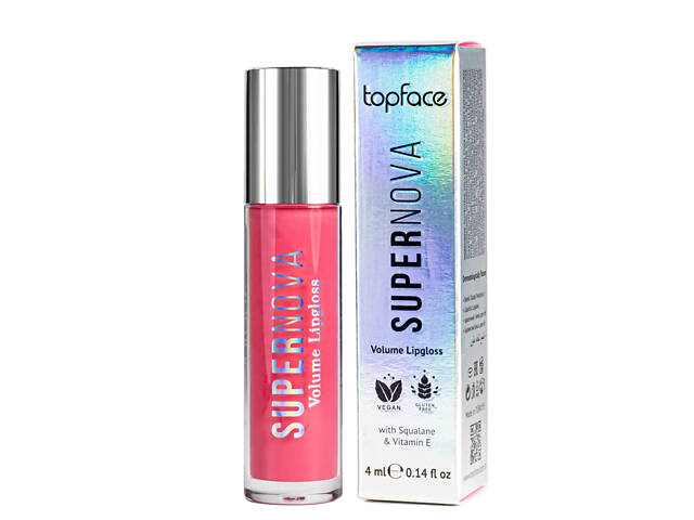 Блиск для губ TopFace Supernova Volume Lipgloss PT209 № 01 - Фото 1